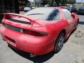 1999 MITSUBISHI 3000GT RED 3.0L AT 2WD 153720